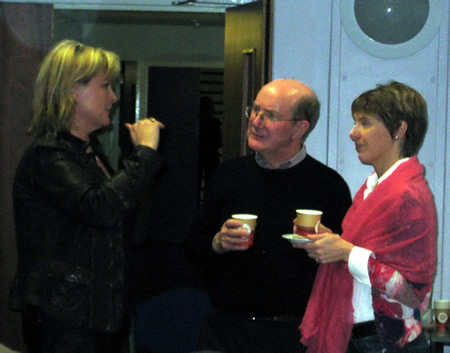 Åsa Lindholm Dahlstrand, Peter Wood and Claire Leitch