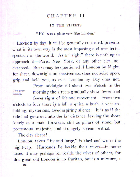 The Night Side of London (1902)