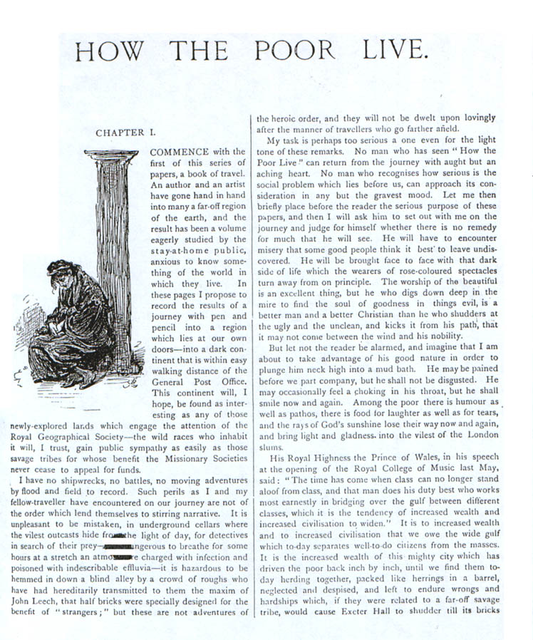 How the Poor Live (1883)
