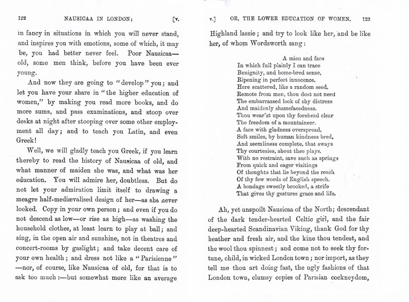 Nausicaa in London (1873) 