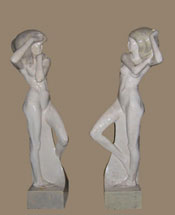 Female Figures for the Purkersdorf Sanatorium