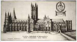 Wenceslas Hollar (1607-77) Canterbury Cathedral